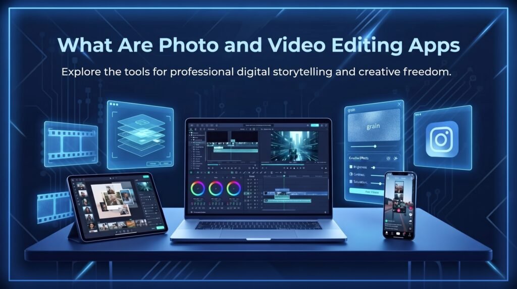 photo and video editing app