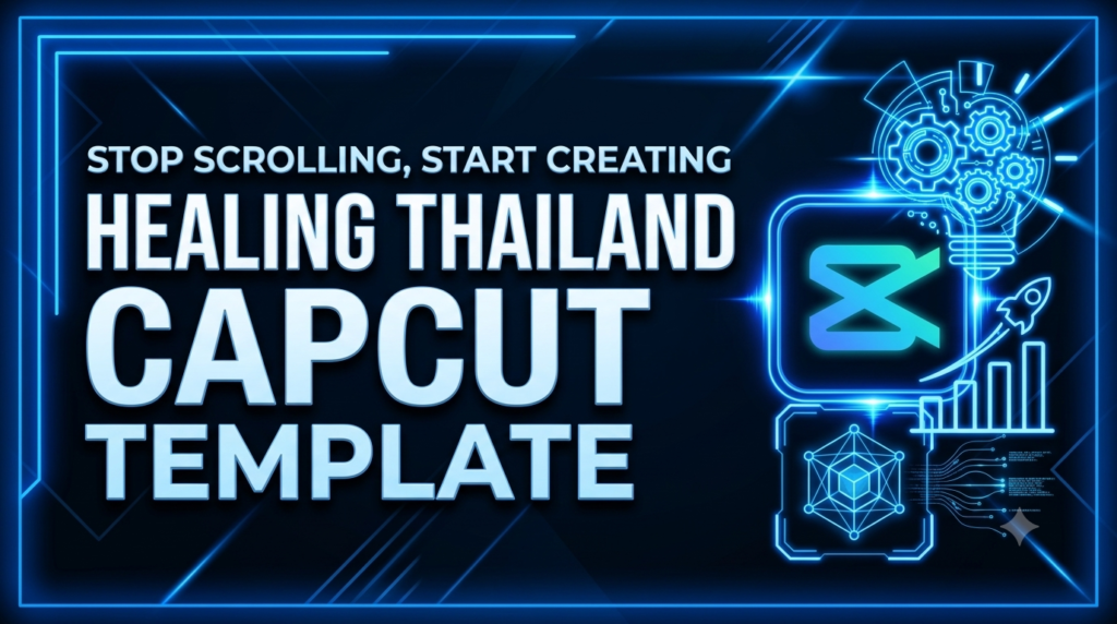Healing Thailand Capcut template